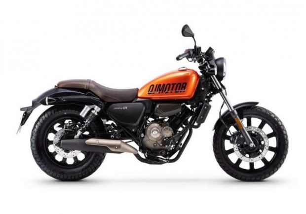 QJMOTOR SRV 125 ABS motorkerkpr (narancssrga, 2025)