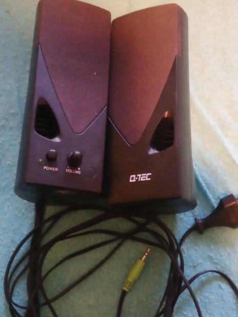 Q-tec speakerset 2.0 80w PC multimdis hangszr 1000ft buda