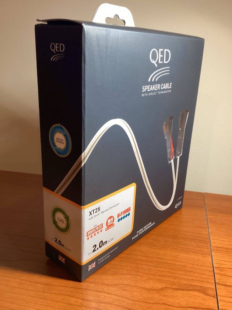 Qed XT25 (2x2m) szerelt hangfal kbel