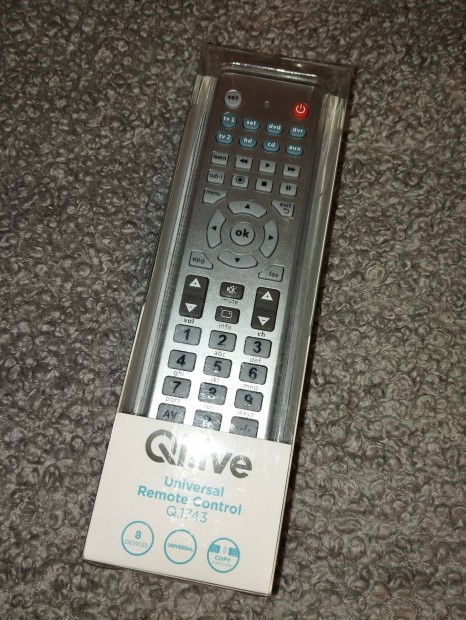 Qilive Q.1743 univerzális távirányító, 8 az 1-ben