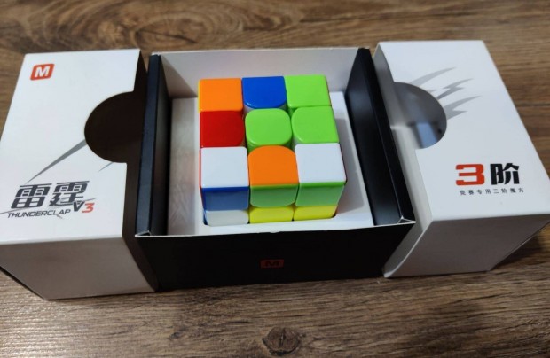 Qiyi Thunderclap V3 M 3X3 rubik kocka (anyagban sznezett)