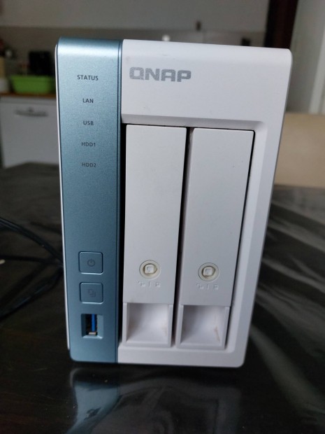 Qnap TS-231K 2 rekeszes NAS + 2x4TB HDD