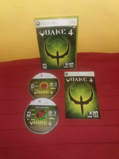 Quake 4 + bonus disc Ntsc Xbox 360