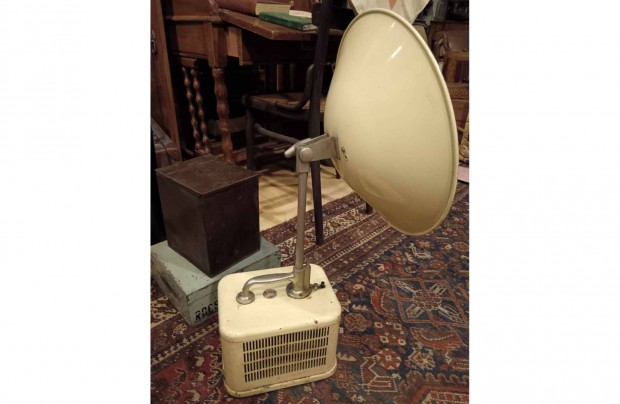 Quartz lámpa, vagy hősugárzó, Telefongyár Rt. gyártás 1911-28 között
