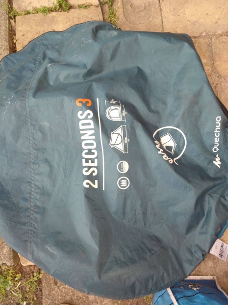 Quechua 3 személyes, 2 seconds kidobós sátor