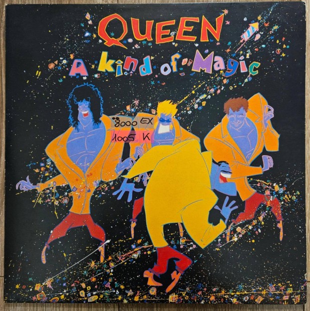 Queen A Kind Of Magic bakelit lemez, hanglemez LP (1005)