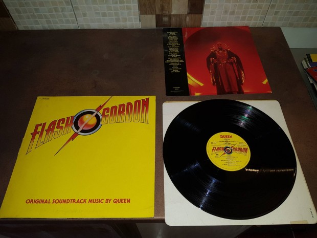 Queen Flash Gordon emi 1980 karcmentes vinyl bakelit lp