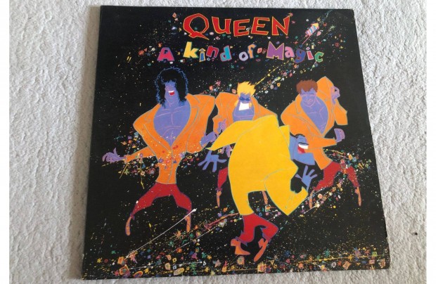 Queen - A Kind of Magic bakelit LP