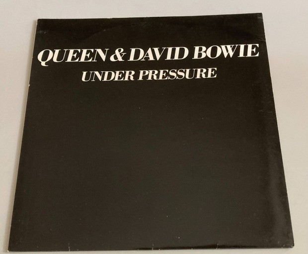 Queen & David Bowie - Under Pressure (holland, Maxi Single, 1981)