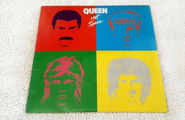 Queen, "Hot Space", hanglemez, bakelit lemezek