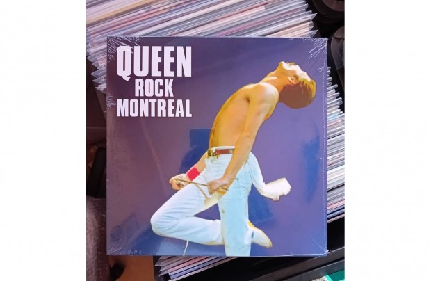 Queen - Rock Montreal Tripla Bakelit Lemez LP Bontatlan
