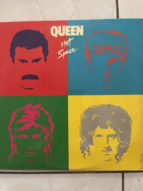 Queen bakelit hot space hanglemez