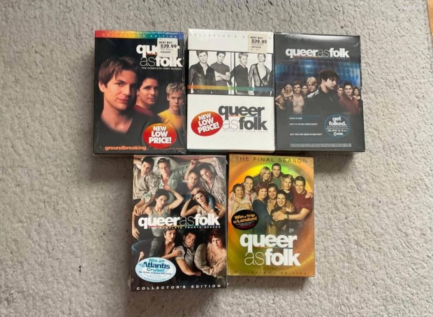 Queer as folk Fiúk a klubból teljes 5 évada dvd díszdobozos