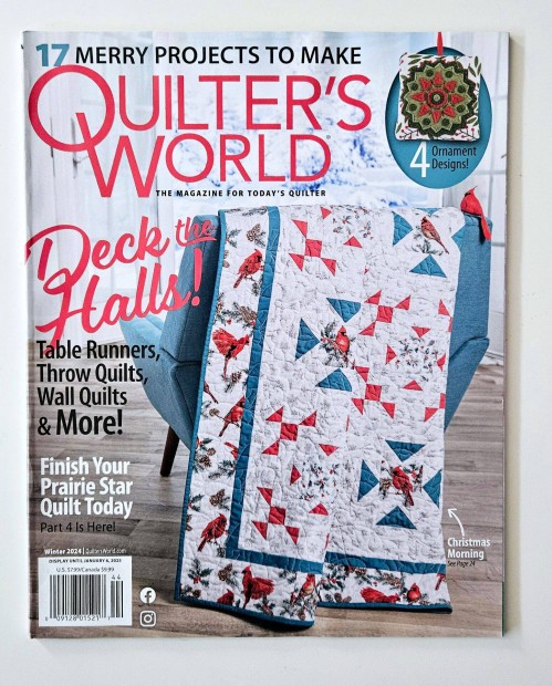 Quilter's world US 2024/winter magazin