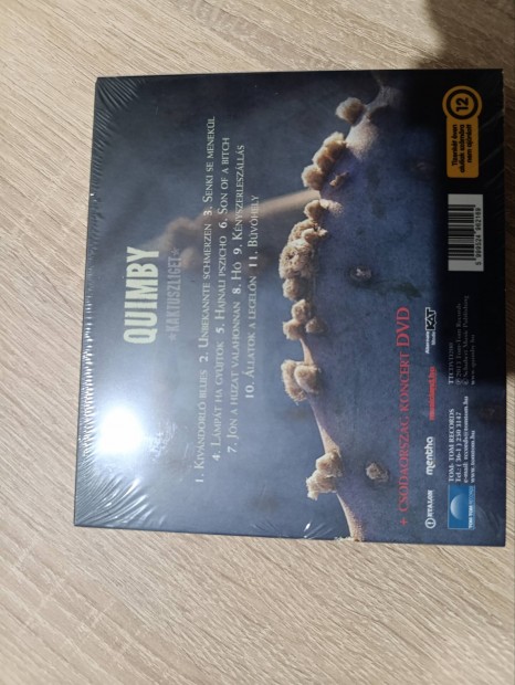Quimby Kaktuszliget cd + dvd új, fóliás
