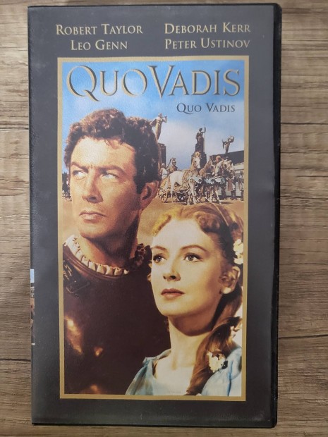 Quo Vadis Gyári Müsoros VHS Video Kazetta 
