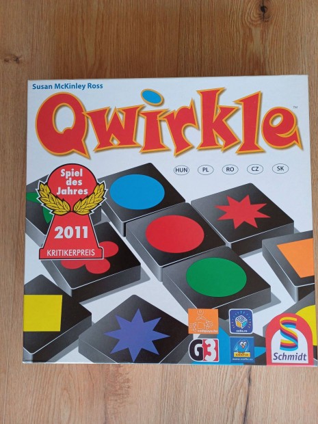 Qwirkle (nagydobozos kiads) trsasjtk jszer llapotban