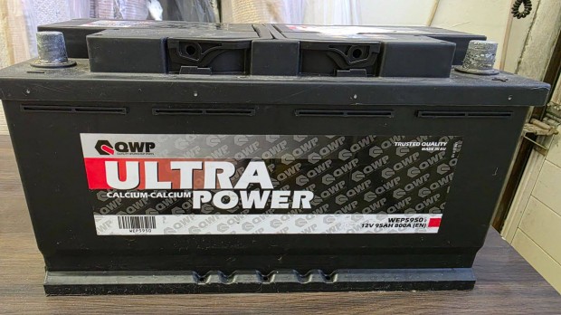 Qwp Ulta Power 12V 95AH 800A akkumul�tor