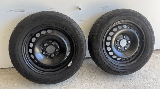 R15 5x112 185/65-15 nyri gumi lemez feli Ptkerk Vw Skoda Mercedes
