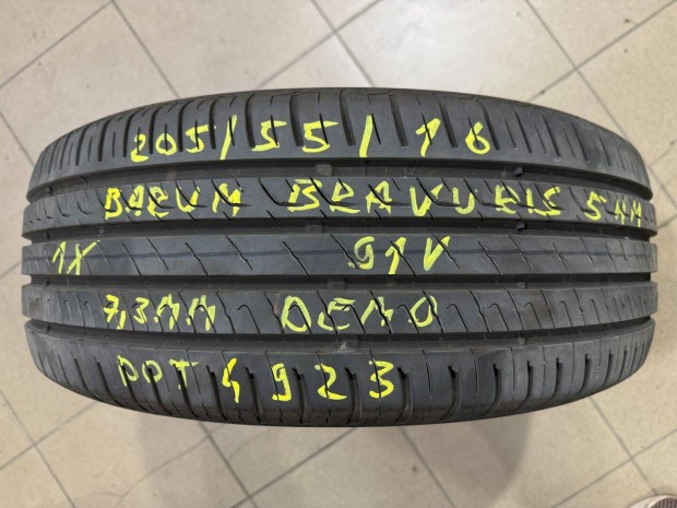 R16 205/55 Barum Bravuris 5 91V 1x7,3MM demo DOT4923 1db gumi