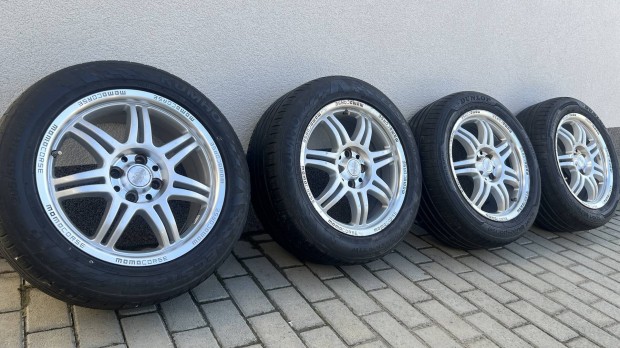 R16 4x100 Momo Corse alufelni 205/55-16 nyári gumi Vw Opel Mini Suzuki