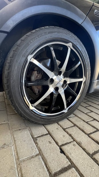 R17 4x100 Dotz alufelni Vw Mini Dacia Opel Honda 205/45-17 Bicolor