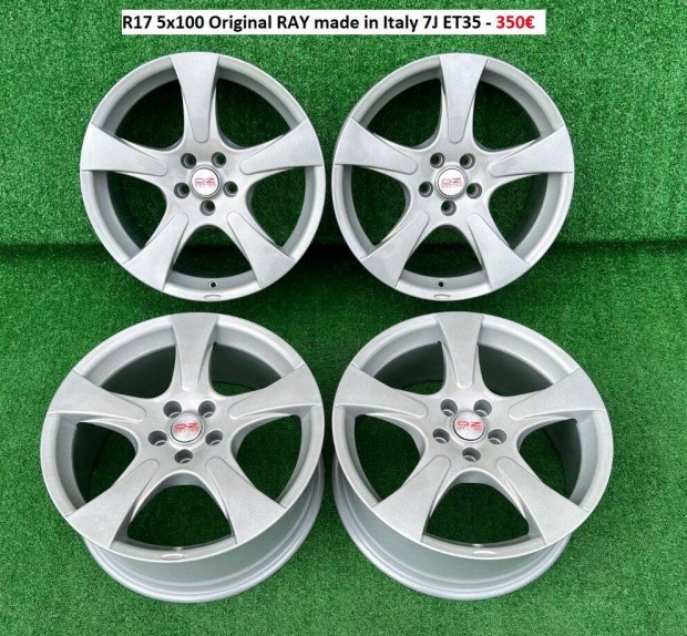 R17 5x100 Original Ray 7J ET35 7x17 17" felnik Volkswagen golf beetle