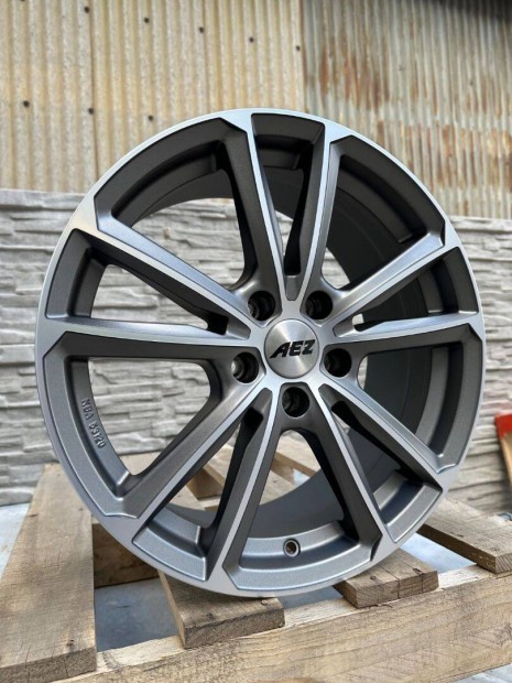 R17 5x112 (70,1) Aez Tioga Titan Graphite matt polished 7.5J ET35