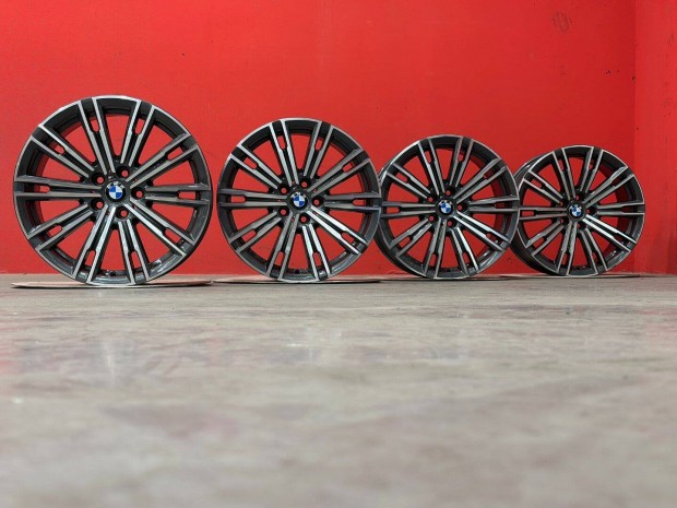 R18 5x112 Original BMW 3 G20 eredeti ktszles alufelni szett 18" 18