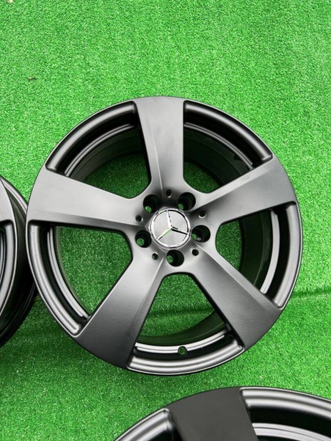 R18 5x112 Original Mercedes Black Matte 8.5J ET48 alufelnik 18"