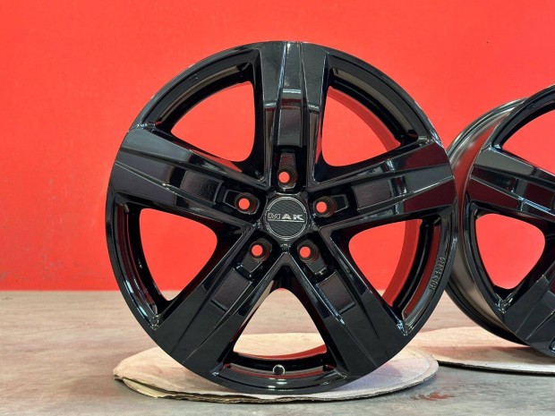 R18 5x120 (65,1) MAK Stone5 7.5J ET50 Gloss Black New for VW T5 T6 T7