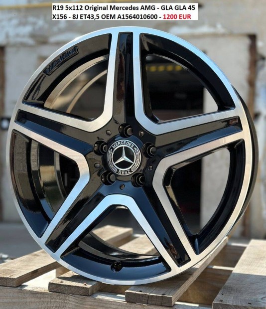 R19 5x112 Original Mercedes AMG - GLA GLA 45 X156 gyri alufelni szett