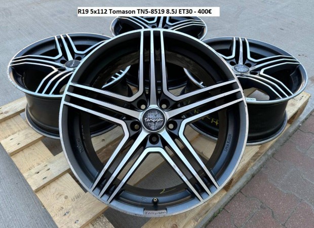 R19 5x112 Tomason TN5-8519 8.5J ET30 alufelnik felnik 19" 19col