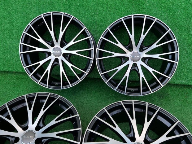 R19 5x112 (57,1) MAK Rennen ICE Black 8J ET50 új alufelnik felnik