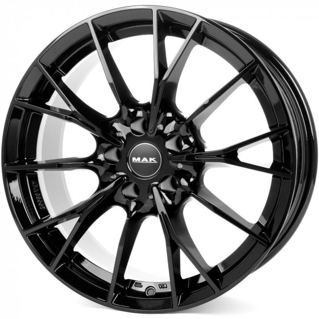 R19 5x112 (66,6) MAK Fabrik-D 9.5J ET44 Gloss Black j felni alufelni
