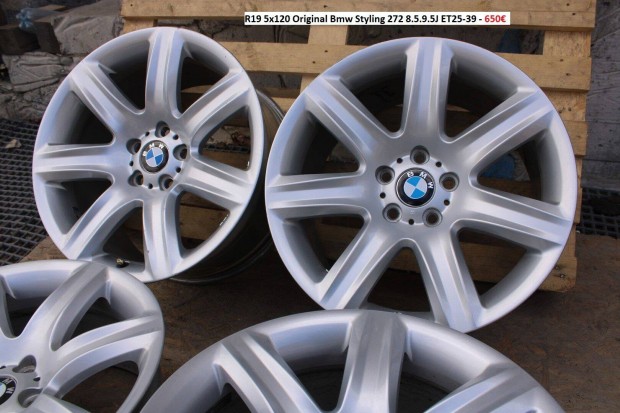 R19 5x120 Original Bmw Styling 272 - ktszles gyri felnik alufelnik