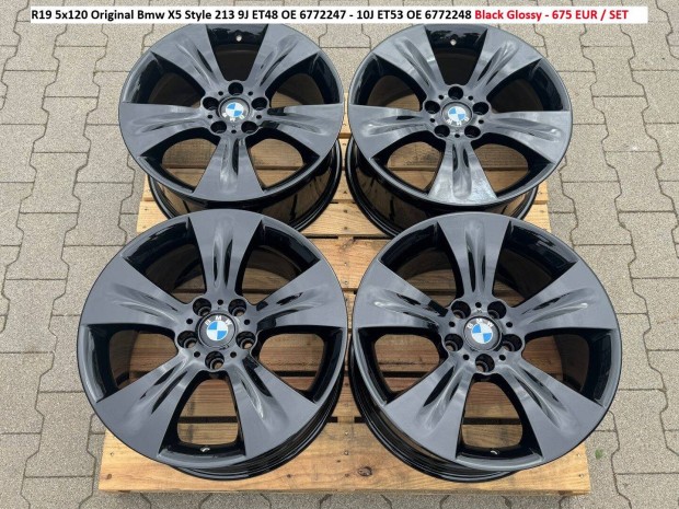 R19 5x120 Original Bmw X5 Style gyri ktszles alufelnik felnik 19"