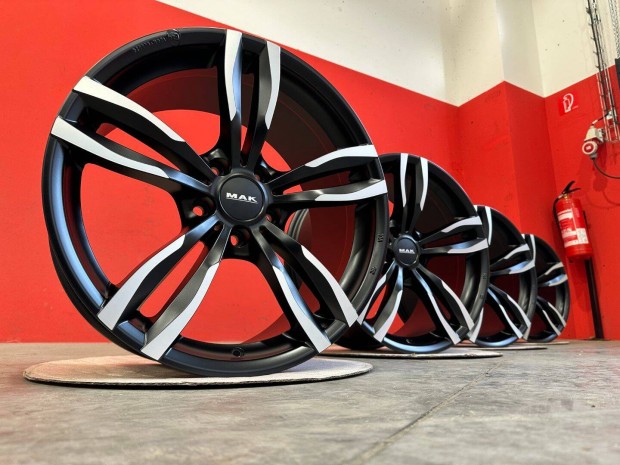 R19 5x120 (74,1) MAK Luft ICE Black 9J ET39 j bmw alufelnik felnik 19