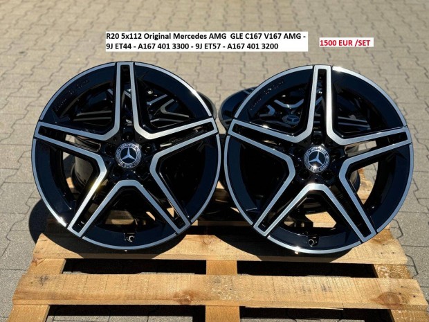 R20 5x112 Original Mercedes AMG Gle C167 V167 AMG gyári alufelnik