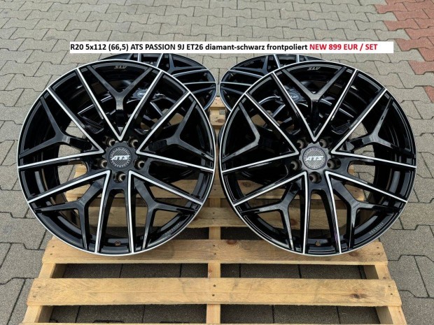 R20 5x112 (66,5) ATS Passion 9J ET26 új felnik alufelnik felni 20"