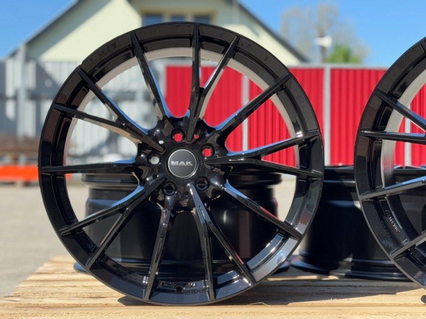 R20 5x112 (66,6) MAK Fabrik-D 9J ET44 Gloss Black új alufelnik felnik