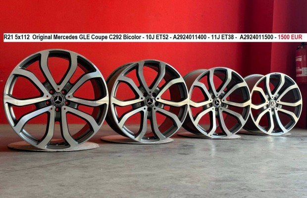 R21 5x112 Original Mercedes Gle Coupe C292 ktszles gyri felnik