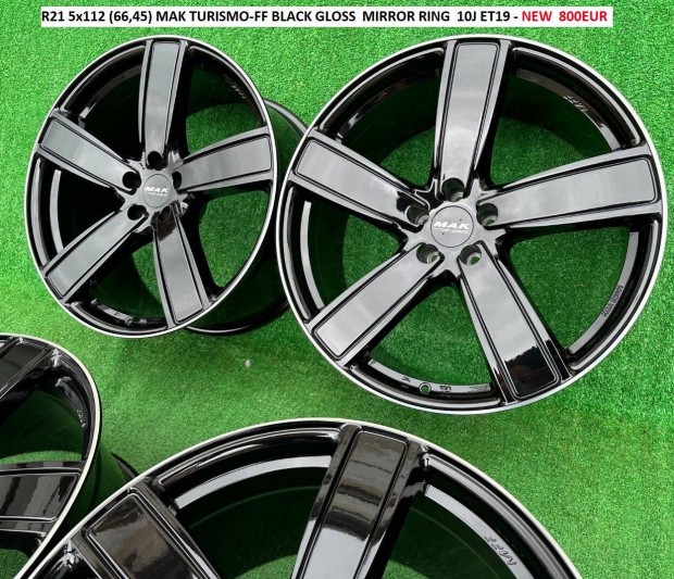 R21 5x112 (66,45) MAK Turismo-FF j alufelni AUDI SQ8 Rsq8 RS6 RS7 21"