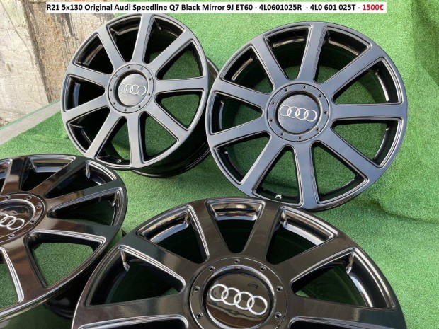 R21 5x130 Original Audi Speedline Q7 gyri felnik alufelnik 21" 21col