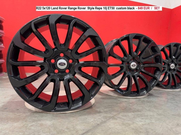 R22 5x120 Land Rover Range Rover Style Reps 10j ET50 alufelni felni