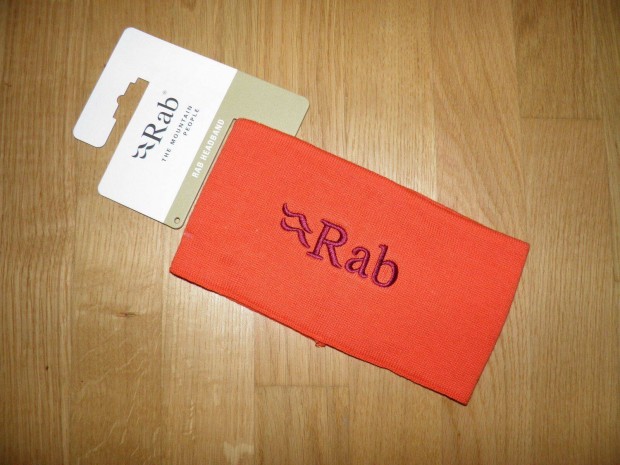 RAB Organic CO Logo Headband Uni Outdoor S Fejpnt - j - 20Eur