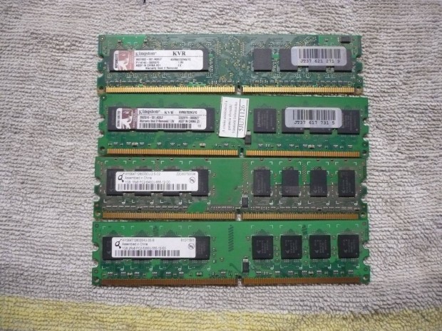 RAM DDR2 4 x 1 GB