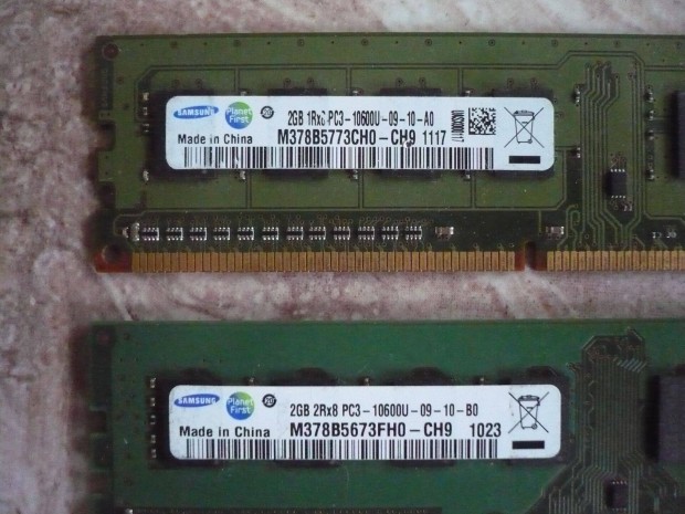 RAM Samsung 2X2GB DDR3 1333MHz M378B5673FH0-CH9