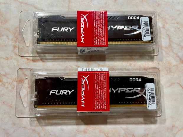 RAM kingston 8gb ddr4 2666 hyperx fury black