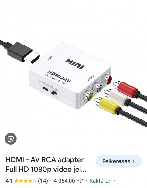 RCA-HDMI talakt j 